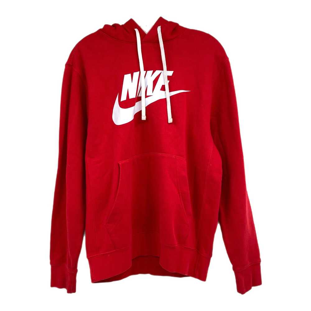Nike Red White Classic Hoodie | Men’s Size S